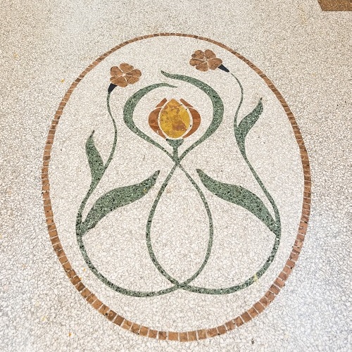 Terrazzo Berlin Blumenornament