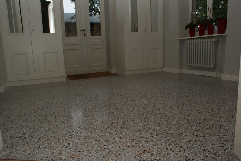 Terrazzo im Eingangsbereich